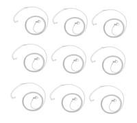 BESPORTBLE 10 Pièces Collier Chaîne Serpent Fine Acier Inoxydable Design Ronde Pour Femme Assortiment Polyvalent Collier Ras Du Cou