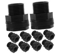 BESPORTBLE 10 Pièces Connecteur Raccord Tuyau Arrosage Npt X GHT Adaptateur Robinet Eau pour Cuve Jardin Irrigation Résistant Fuite Maintenance Facile