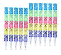 BESPORTBLE 10 pièces Crayons Empilables Ours pour Garçon Fille Accessoires Scolaires et pour Dessin et Apprentissage