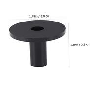 BESPORTBLE 10 pièces Cymbal Sleeves pour Batterie Accessoires et Durables Casing Pratique pour Supports de Cymbales Accessoires de Tambour Noir