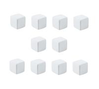 BESPORTBLE 10 Pièces de Terrapine Aliments pour Tortues d'eau Comprimés de pour Reptiles Animal de Compagnie Peluche Tortue Accessoires Pierres de de Tortue Blanche