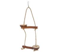 BESPORTBLE 10 Pièces Debout Perroquet Perche de Poulet perchoirs pour Conures perchoir Oiseau porteurs d'oiseaux Cages Poteau d'escalade d'oiseau Support de Cage à Oiseaux en Bois