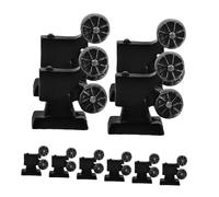 BESPORTBLE 10 Pièces Décor Vintage Figurines Résine Projecteur de Film Modèles Miniatures pour Décoration Maison et Maison de Poupée