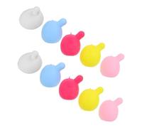 BESPORTBLE 10 Pièces DIY Bubble Insert Balls Set Silicone Squeeze Bubble Inserts for Bubbleblowing Dolls for Creative Toy Making