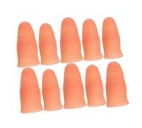 BESPORTBLE 10 pièces Doigts Factice Magicien Plastique avec Faux Ongles Réalistes Accessoires de Performance et Entraînement Standard Grandes Prop pour Tours et Blagues