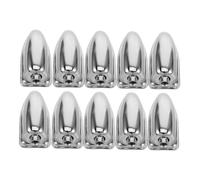 BESPORTBLE 10 pièces Drum Claw Hooks Metal Snare Drum Lugs Adjustable Height And Angle Musical Instrument Accessories Iron For Snare And