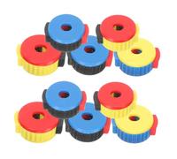 BESPORTBLE 10 Pièces Écrous de Serrage Rapide pour Cymbales Écrous Plastique Compatibles avec Supports de Batterie Installation Facile et Maintien Stable pour Kit de Percussion