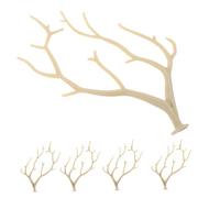 BESPORTBLE 10 Pièces Lot de Branches Décoratives Forme Cerf Artificiels Beige pour Remplissage de Vase Décorations DIY de Branches Séchées Réalistes Faciles à Entretenir et Réutilisables