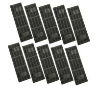 BESPORTBLE 10 pièces Lot de Coussinets de Sangle Épaule PVC Antidérapants pour à Dos et Bagages Coussin Confortable et Élastique pour Soulager la Pression Fatigue Accessoires pour