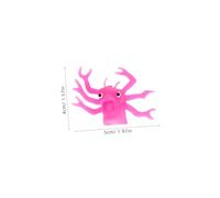 BESPORTBLE 10 pièces Marionnettes à Doigts Colorées TPR Résistantes pour Jeux de Rôle et Histoires Jouets Petits Animaux Amusants pour Fêtes Familiales