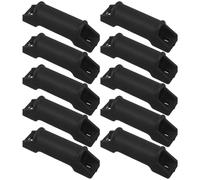 BESPORTBLE 10 pièces Patins pour Pied de Chaise Gaming Accessoires pour Repose Chaise de Bureau Inclinable et Fauteuils Longues Glisseurs Lisses avec Bords Sécurisés Compatible avec Sièges