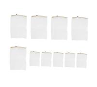 BESPORTBLE 10 Pièces Pochette de Filtre en Nylon pour Aquarium Maillage Fin Résistant et Réutilisable Matériau Filtrant pour Bassin et Cuve Eau Grand et Petit Couleur