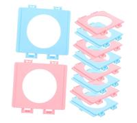 BESPORTBLE 10 pièces Raccords de Tunnel pour Cage Animaux Connecteur de Tube Plastique pour Hamsters et Petits Rongeurs Ouverture Externe Facile Entretien Compatible Multiples Marques