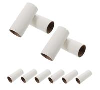 BESPORTBLE 10 pièces Recharge Adhésive pour Anti-Poils Lingettes Adhésives Jetables pour Élimination Facile des Poils de Chat et Chien Papier Collant Haute Adhérence pour Vêtements et Sacs