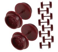 BESPORTBLE 10 Pièces Roues de Train Plastique pour Modèles DIY Accessoires de Jouets pour Garçon Fille Roues de Réparation et Création de Miniatures pour Apprentissage et Imagination