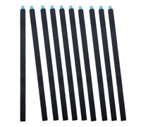 BESPORTBLE 10 Pièces Ruban Adhésif de Fixation D’écran, Bandes PU Noires | Pose Facile, Forte Adhérence, Résistance à Chaleur, pour Réparation Électronique et Remplacement D’écran LCD LED