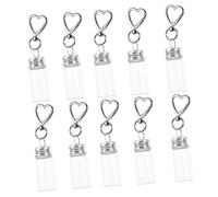 BESPORTBLE 10 Pièces souhaitant bouteille souhaitant une bouteille à Keepsakes de shower mini flacons de charme de bricolage Un Transparent