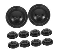 BESPORTBLE 10 Pièces Support de Drapeau de Bureau Double Fente Stable pour Bureaux et Conférences Base Lourde pour Affichage de Drapeaux Multiples Intérieur Utilisation Entreprise et