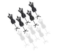 BESPORTBLE 10 pièces Support Mini Mannequin pour Vêtements de Poupée de Présentoir de Robes Accessoire de Maison de Poupée Affichage sans Rides Design Compact et