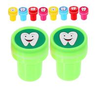 BESPORTBLE 10 Pièces Thème Dents pour Garçon Fille Jouets Éducatifs Récompense Scolaire Portable pour Fête Anniversaire Activité Manuelle