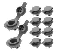 BESPORTBLE 10 Pièces Valve Gonflable de Remplacement TPU | Valve à Double Joint Étanche, Buse de Pompe à Air Pratique, pour Camping et Activités Outdoor