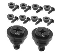 BESPORTBLE 10 pièces Vis de Fixation Amortissante pour Disque Dur Lot de Visserie Ordinateur Anti-vibration pour Boîtier PC