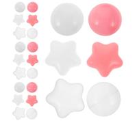 BESPORTBLE 100 Pièces Balles Colorées Plastique Étoile Lot pour à Balles Parcs de Jeux et Décorations de Fête pour Garçon Fille Stimulation Sensorielle et Développement Moteur pour Tout
