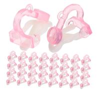 BESPORTBLE 100 Pièces Boucles Oreilles Clip pour Garçon Fille Accessoires Oreilles Colorés et Créatifs et Piercing Parfaits pour Occasions Spéciales
