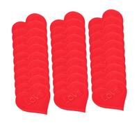 BESPORTBLE 100 Pièces Confettis Éponge Rouge Forme de Cœur pour Décoration Mariage Saint Valentin Anniversaire Fête
