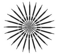 BESPORTBLE 100 pièces Émetteurs de Goutte pour Jardin Compatible Tuyaux Système Arrosage Direct Anti-bouchage pour Plantes Pot et Refroidissement Extérieur