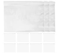 BESPORTBLE 100 Pièces Protège-dossard de Course en PVC Transparent Imperméable Visibilité Claire pour Compétition et Sport en Extérieur, Protection Solide pour Numéros de Course