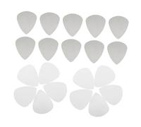 BESPORTBLE 100 Pièces Stainless Steel Guitar Picks Smooth Edge For Bass And Acoustic Guitars Compatible With Country Music Jazz Rock Styles
