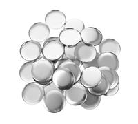 BESPORTBLE 100ensembles Insigne Inachevé Badges Vierges à Personnaliser Créations Emblèmes DIY Boutons pour Vêtements