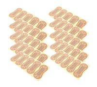 BESPORTBLE 100pièces Protège-Slips Adhésifs pour Femmes et Filles Protections pour Maillots de Bain Autocollants pour Lingerie et sous-vêtements