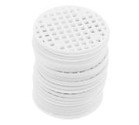 BESPORTBLE 100pièces Tapis De Drainage Maille pour Pots De Fleurs Grille Blanche Respirante pour Jardinières Empêche La Terre De Échapper pour Intérieur Et Extérieur