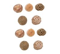 BESPORTBLE 10pièces à Mâcher Rotin pour Petits Animaux Jouets à Activité pour Hamsters Et Favorise Et Combat Ennui