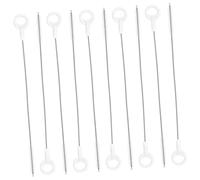 BESPORTBLE 10pièces Brosse à Paille Pour Biberon Et Bouteille Eau Brosse De Nettoyage Longue Avec Anneau De Suspension Réutilisable