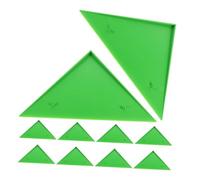 BESPORTBLE 10pièces Coin De Table Protection pour Coins Foot De Rechange HIPS Remplacement Angle pour Table De Jeu Latéraux Vert