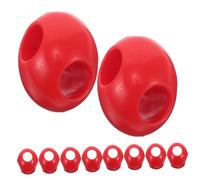 BESPORTBLE 10pièces Lot de Boucles De Filet Escalade Plastique pour Jeux Plein Air Accessoires pour Aires De Jeux Et Corde Éveil Moteur