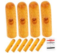 BESPORTBLE 10pièces Perles Queue Parapluie Bois Accessoires Remplacement Pour Réparation Parapluies Pliants Long Manche Et Pluie