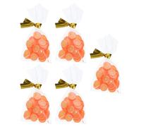 BESPORTBLE 12 Accessoires Alimentaires Décoratifs Paquet de Bonbons Emballés Orange de Dessert pour Mini Maison Décoration Réaliste