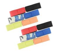 BESPORTBLE 12 Pièces Bandes Élastiques pour à Réglables Néoprène Sangles Protectrices Extensibles pour Casting et Spinning Accessoires et Portables