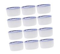 BESPORTBLE 12 Pièces Bassin Eau de Chat Distributeur de Bouteille d'eau pour Chien Bol d'araignée Scorpio Food Container vasques en céramique pour Reptiles Petit Abreuvoir araignées Blanche