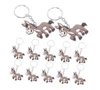 BESPORTBLE 12 pièces Donkey Keychain Charms Animal Pendant Accessories For And Jungle Lovers Stylish Keychains For Bags And Keys