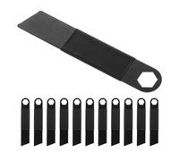 BESPORTBLE 12 Pièces Fire Starter Tools Stainless Steel Flint Striker Scraper Outdoor Survival Kit for Camping Hiking Emergency