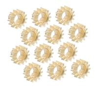 BESPORTBLE 12 pièces Gears For Guitar Tuning Pegs Hexagonal Hole Metal Classical And Electric Bass Tuners Easy Installation Professional And Beginner Use