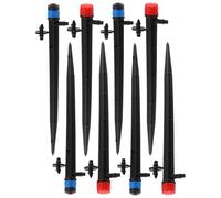 BESPORTBLE 12 pièces Kit Micro-aspersions Rotatives pour Irrigation Jardin Arrosage Pelouse Précis et Stable Système Goutte à Goutte pour Serre et Agriculture