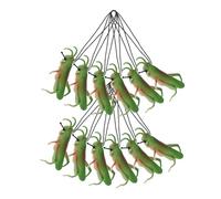BESPORTBLE 12 Pièces Lot de Figurines Insectes Caoutchouc Souple Jouets Éducatifs Scientifiques pour Garçon Fille Décorations Fête Thème Insectes Stimule et Lexploration