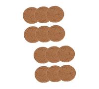 BESPORTBLE 12 Pièces Matelas pour Nid de Pigeon Fibre de Noix de Naturelle Lot de Pads Durables pour Doiseaux Protection des Œufs et Confort des Pigeons