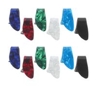 BESPORTBLE 12 Pièces Médiators de Pouce pour Guitare Banjo Ukulélé et Basse de Médiators Universels de Moyenne pour Musiciens Fingerstyle